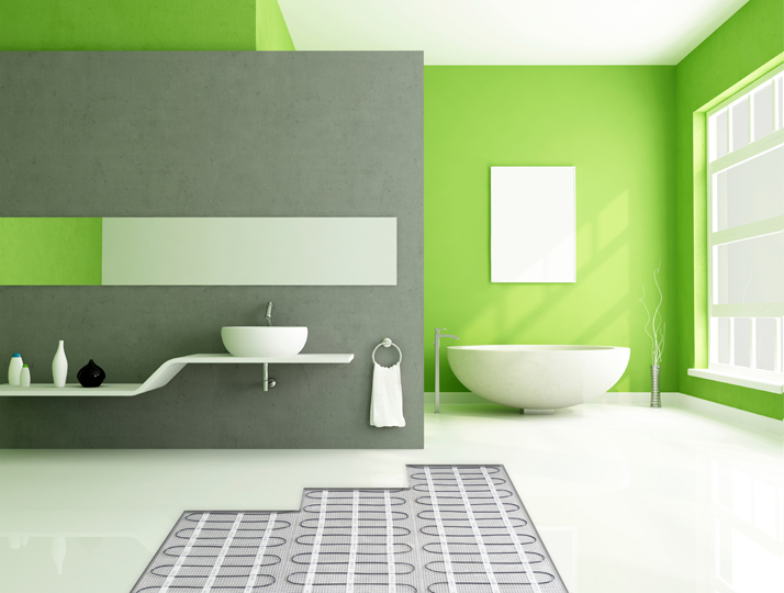 Beltéri padlófűtés