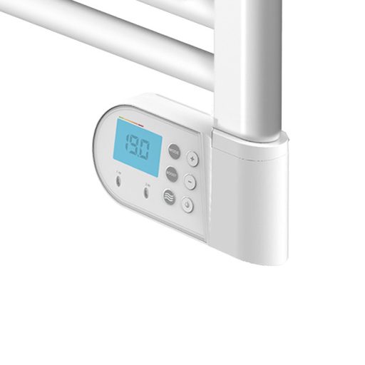 Intuis Nao 2 elektromos törölközőszárító radiátor 750 W - beépített programozható digitális termosztáttal, önálló fűtési lehetőséggel