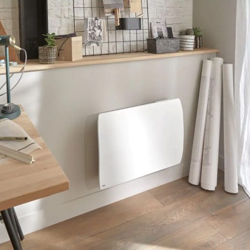 Intuis Oslo elektromos fűtőpanel, fekvő - beépített vezérléssel, komfortos hőérzettel