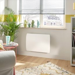   Intuis Oslo elektromos fűtőpanel, fekvő - beépített vezérléssel, komfortos hőérzettel