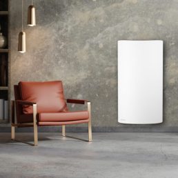   Intuis Oslo elektromos fűtőpanel, álló - beépített vezérléssel, komfortos hőérzettel