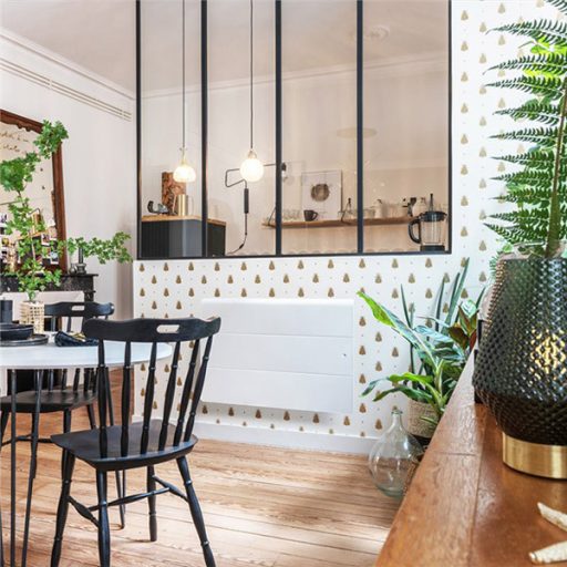 Intuis Axoo Smart EcoControl prémium fűtőpanel, fehér, fekvő - optimalizált energiafelhasználással, jelenlétérzékeléssel