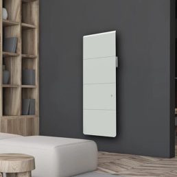   Intuis Axoo Smart EcoControl prémium fűtőpanel, fehér, álló - optimalizált energiafelhasználással, jelenlétérzékeléssel