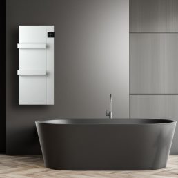   Radialight Onsen prémium törölközőszárító radiátor, 750 W - energiatakarékos működés, kettős hőleadással