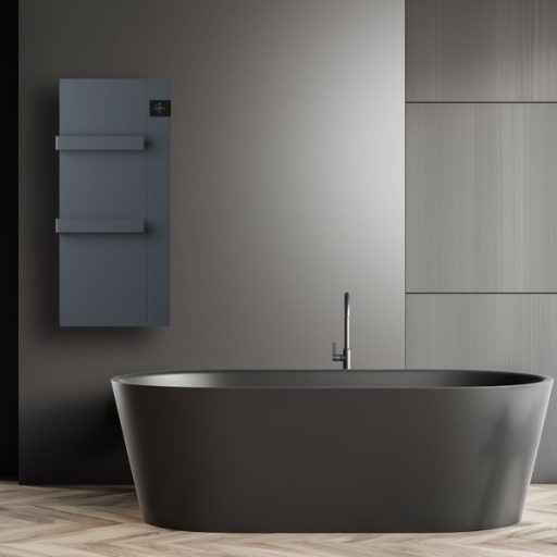 Radialight Onsen prémium törölközőszárító radiátor, 1000 W - energiatakarékos működés, kettős hőleadással