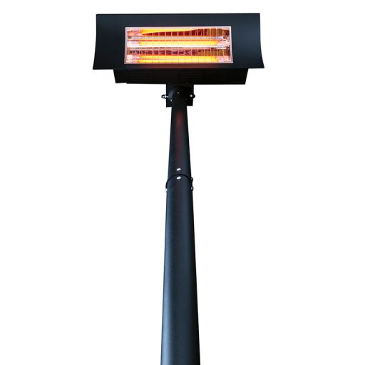 Állvány Radialight Oasi infrasugárzóhoz - stabil kültéri használathoz, 2 készülék rögzítésére