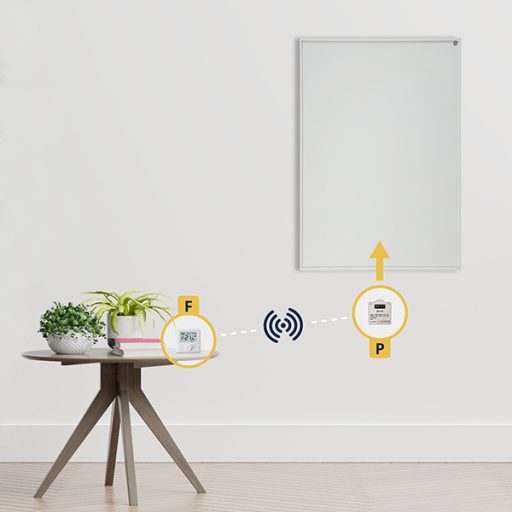 BVF 24-P RF vevőegység infrapanelekhez - 24-FP termosztát rendszer bővítéséhez