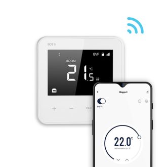   BVF 801 okostermosztát WiFi vezérléssel, padlószenzorral - távoli vezérlés, ablaknyitás érzékelés