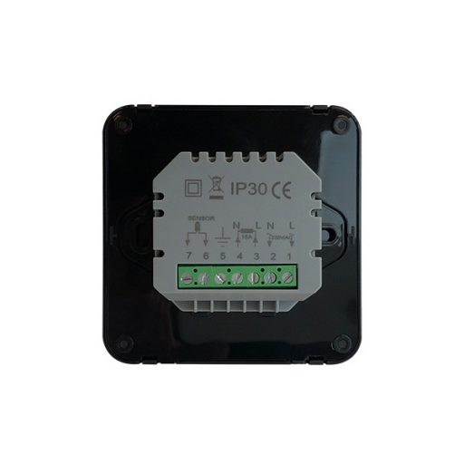 BVF 801 okostermosztát WiFi vezérléssel, padlószenzorral - távoli vezérlés, ablaknyitás érzékelés