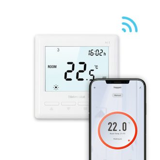   Netmostat N-1 WiFi okostermosztát, padlószenzorral - távoli vezérlés, optimalizált heti program, ErP ready