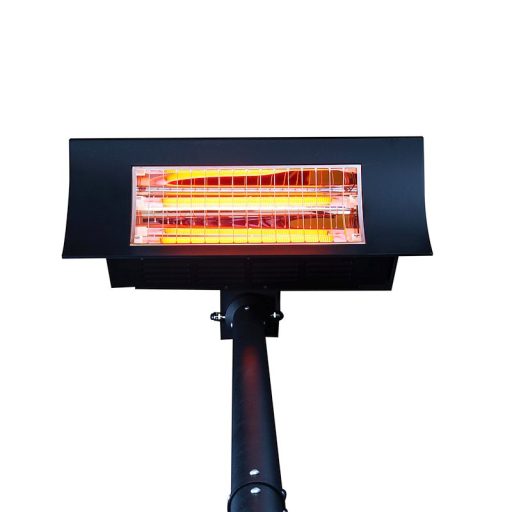 Radialight Oasi kültéri infrasugárzó, 1000/2000 W - teraszfűtéshez, azonnali hőérzettel és elegáns kialakítással