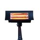   Radialight Oasi kültéri infrasugárzó, 1000/2000 W - teraszfűtéshez, azonnali hőérzettel és elegáns kialakítással