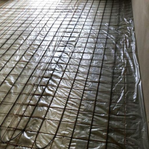 BVF WFD elektromos fűtőkábel 20 W/m, 70m - hőtároló padlófűtés kialakítására, aljzatbeton rétegbe ágyazható