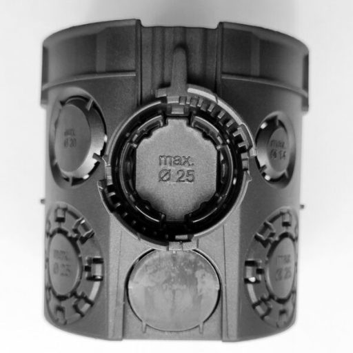 OBO UG 66 vakolat alatti szerelvénydoboz, 65x66mm - termosztátok és kötődobozok beépítéséhez