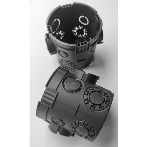 OBO UG 66 vakolat alatti szerelvénydoboz, 65x66mm - termosztátok és kötődobozok beépítéséhez