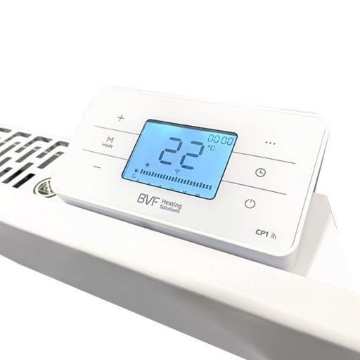 BVF CP1 WiFi elektromos fűtőpanel - távolról vezérelhető okos készülék, gyors felfűtéssel, programozhatósággal