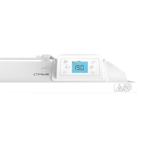 Intuis Glassance prémium elektromos fali üveg infrapanel 2000 W - kettős hőleadással, hangtalan működéssel