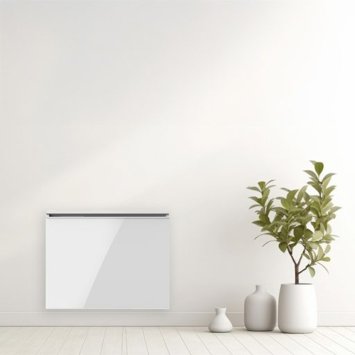 Intuis Glassance prémium elektromos fali üveg infrapanel 2000 W - kettős hőleadással, hangtalan működéssel