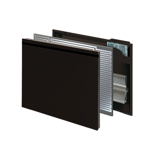 Intuis Glassance prémium elektromos fali üveg infrapanel 2000 W - kettős hőleadással, hangtalan működéssel