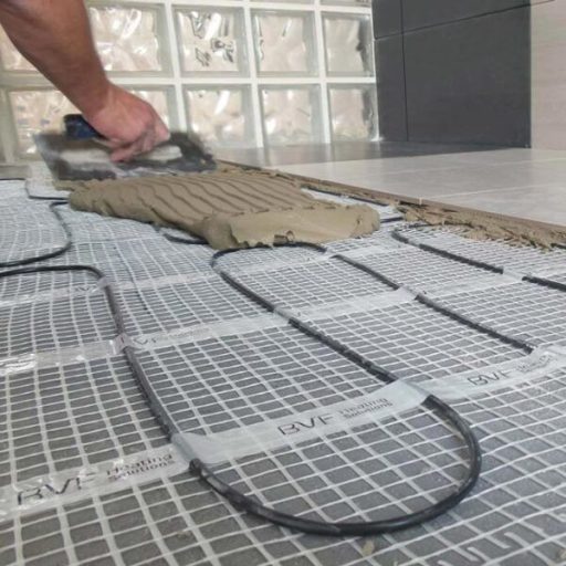 BVF H-MAT elektromos fűtőszőnyeg 100 W/m², 12 m² - hidegburkolatú, hőszigetelt helyiségek padlófűtéséhez