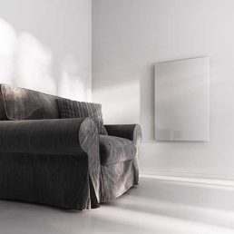   BVF PG üveg infrapanel - keret nélküli üvegdizájn, törölközőszárítóvá alakítható