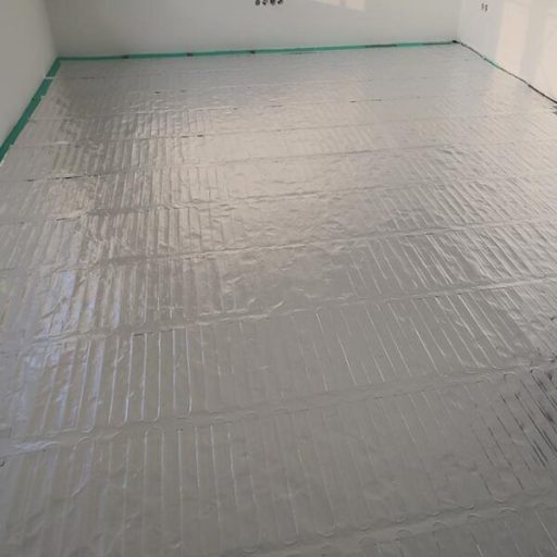 BVF L-PRO alu fűtőszőnyeg 100 W/m², 8 m² - laminált és úsztatott padlók fűtéséhez