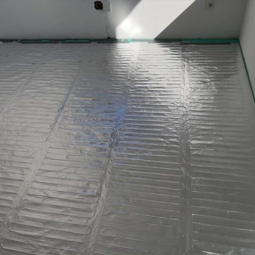BVF L-PRO alu fűtőszőnyeg 100 W/m², 2 m² - laminált és úsztatott padlók fűtéséhez