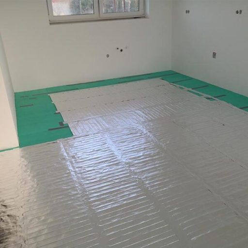 BVF L-PRO alu fűtőszőnyeg 100 W/m², 12 m² - laminált és úsztatott padlók fűtéséhez