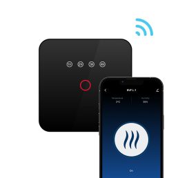   BVF L-1 kültéri okostermosztát hó és jégmentesítő rendszerekhez - WiFi vezérléssel, időjárás-előrejelzés alapú működéssel