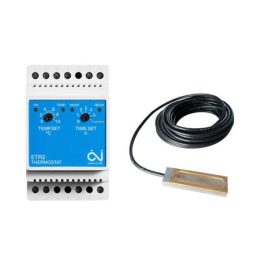   ETR2-1550 termosztát + ETOR-55 csapadékérzékelő + ETF-744 kültéri hőmérséklet-érzékelő szett - csővezetékek, ereszcsatornák fagyvédelméhez