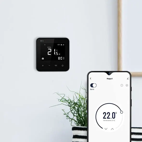 BVF 801 Wi-Fi termosztát – fekete/fehér