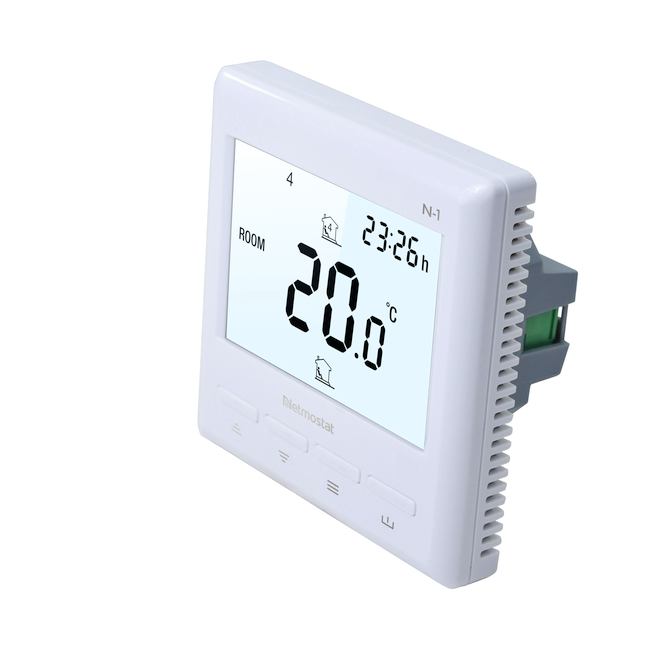 Netmostat N-1 termosztát kijelző és kezelőfelület
